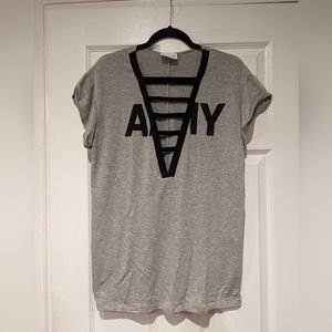 Low cut Army T-shirt - S